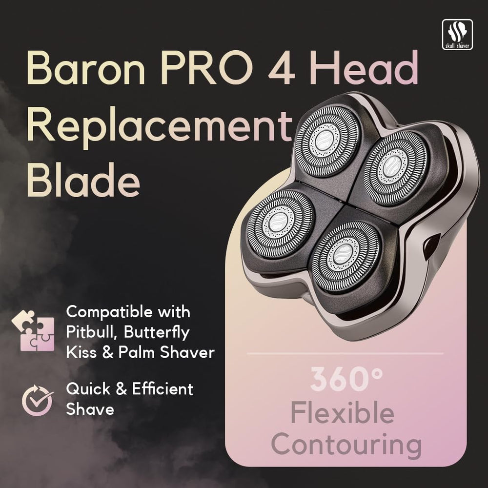 Baron PRO 4: sistema rotatorio para afeitado preciso
