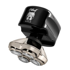 Skull Shaver Pitbull Gold PRO con cabezal rotativo para afeitado suave en zonas difíciles