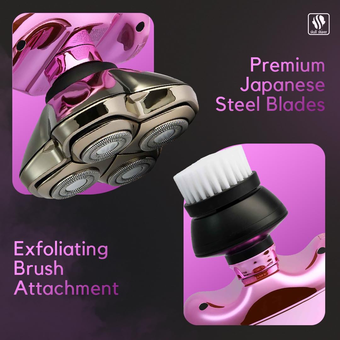Skull Shaver Butterfly Kiss Pro con autonomía de 60 minutos sin cables