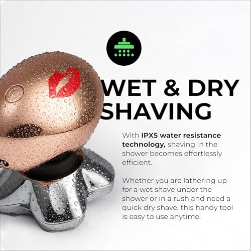 Diseno ergonomico de Skull Shaver Butterfly Kiss Pro para mayor control.