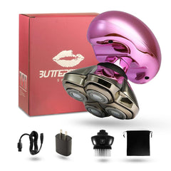Skull Shaver Butterfly Kiss Pro en piernas para acabado suave