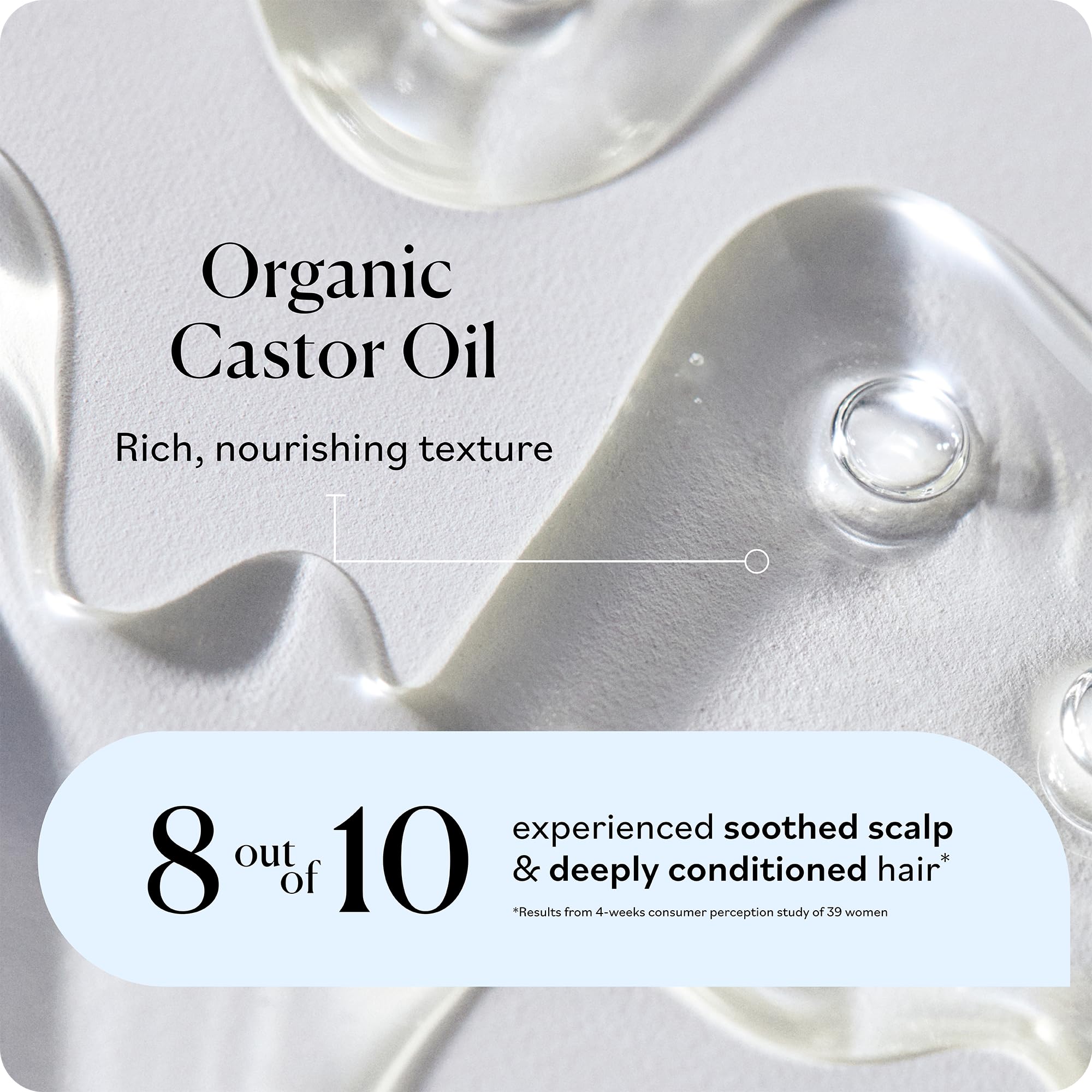 Sky Organics Aceite de ricino para aplicación en cabello.