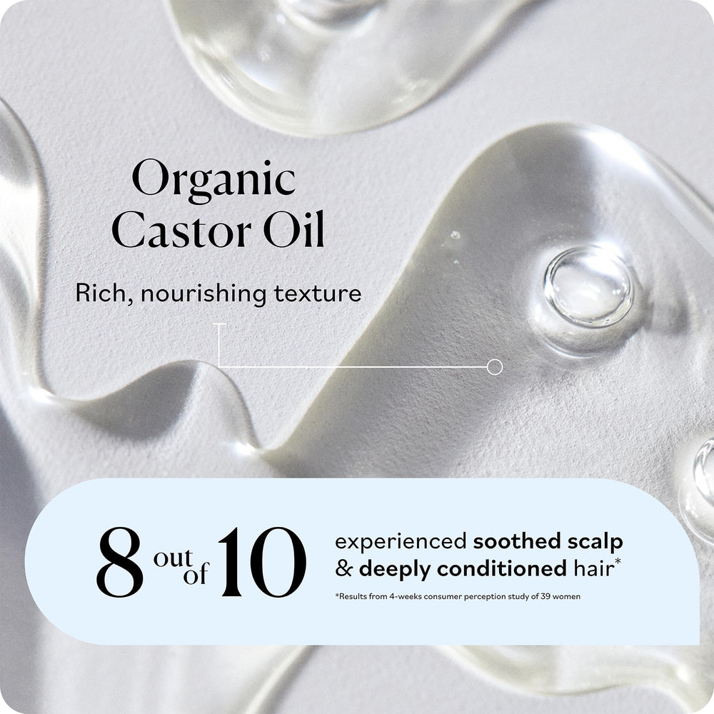 Sky Organics Aceite de ricino para aplicación en cabello.