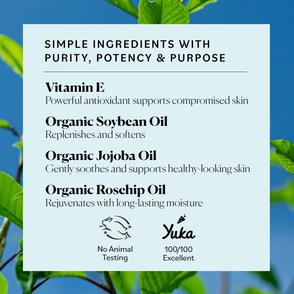 Sky Organics Aceite Vitamina E textura ligera: no obstruye los poros