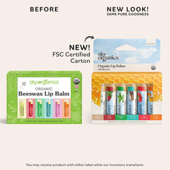 Sky Organics bálsamo labial cereza salvaje para sabor y proteccion