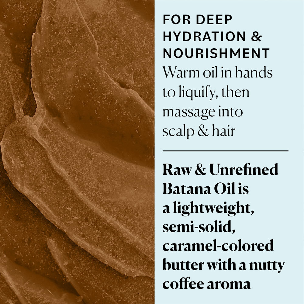 Sky Organics Batana Oil: aplicación en cuero cabelludo para nutrición y brillo.