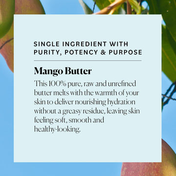 Sky Organics mantequilla de mango, certificaciones vegano y libre de crueldad