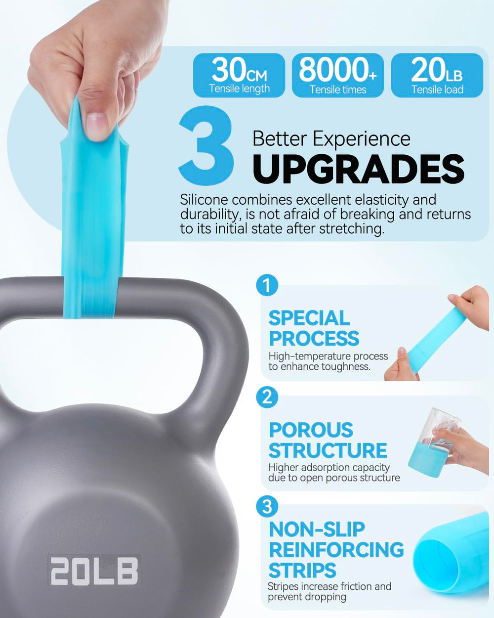 Skyconser estuche viaje silicona compacto ideal para botellas pequeñas