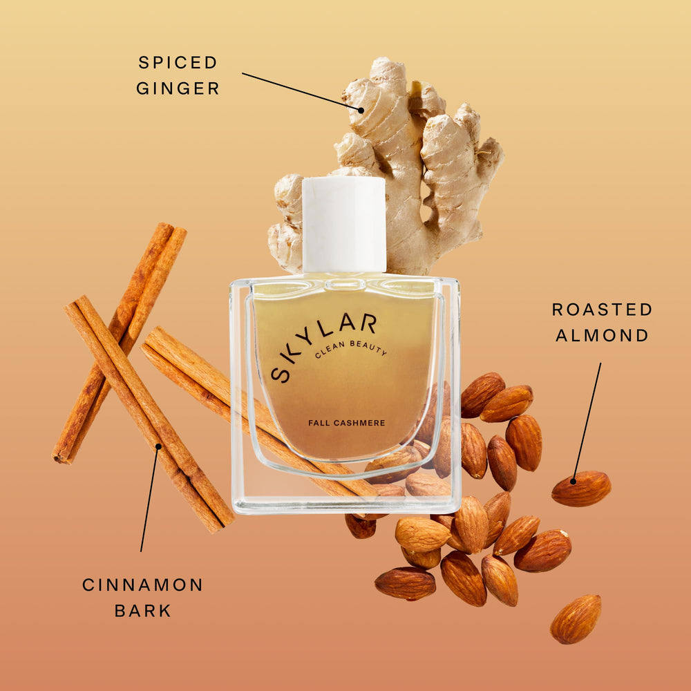 Skylar Fall Cashmere spray application, easy to layer with other scents