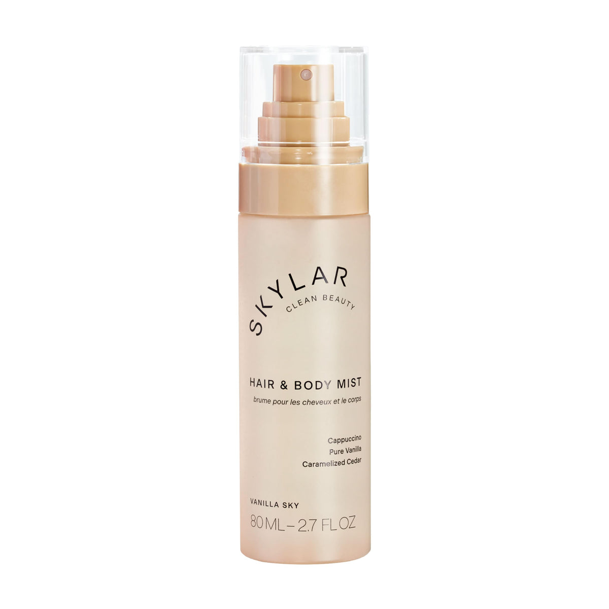 Skylar Vanilla Sky bruma para cabello y piel para uso diario suave