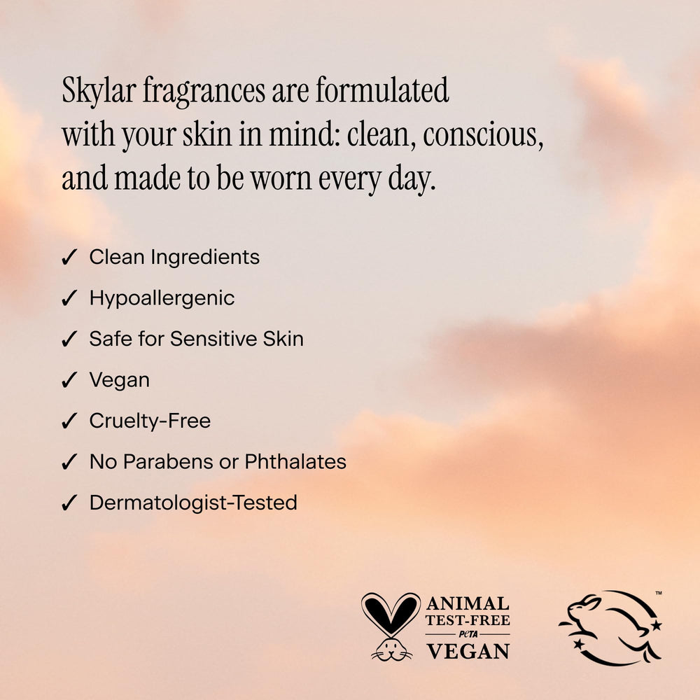Fragancia ligera de Skylar Vanilla Sky para uso diario