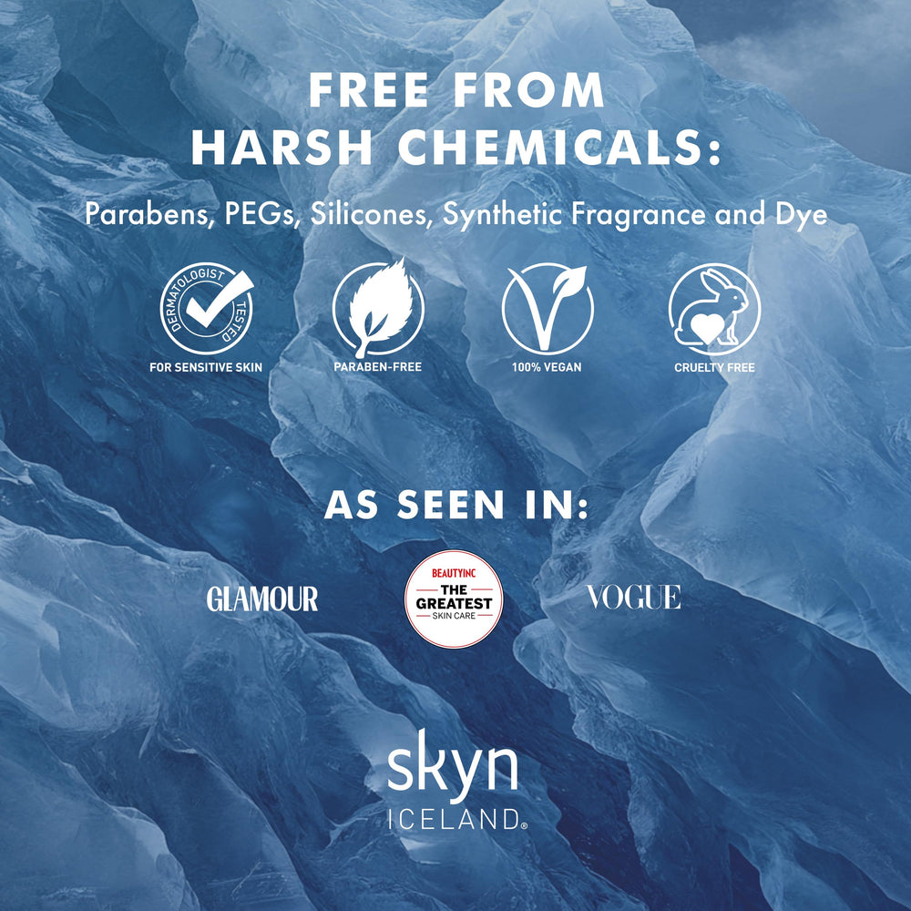 Skyn ICELAND photos avant-apres: resultat potentiels et teint lumineux