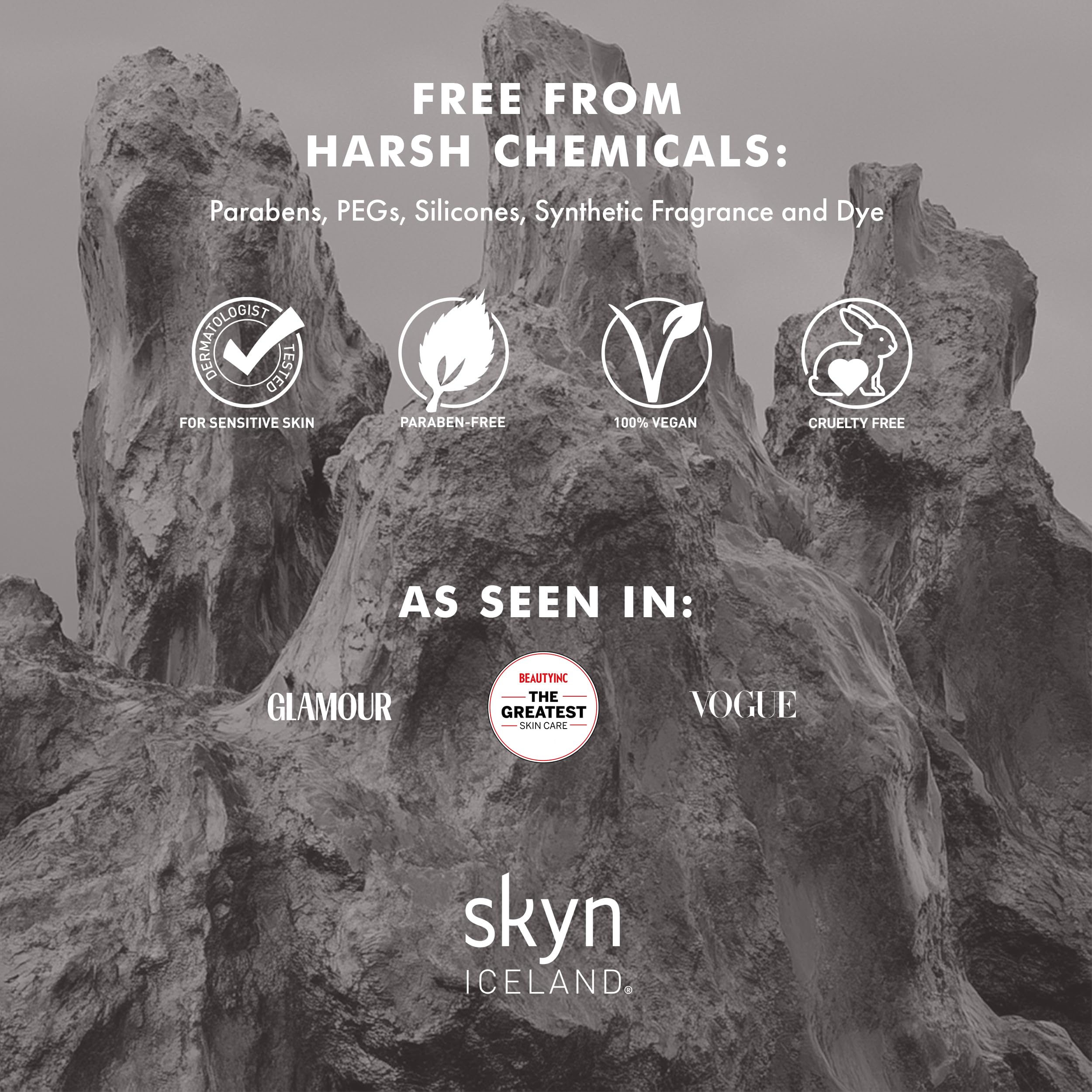 Piel más fresca tras uso nocturno de Skyn Iceland.