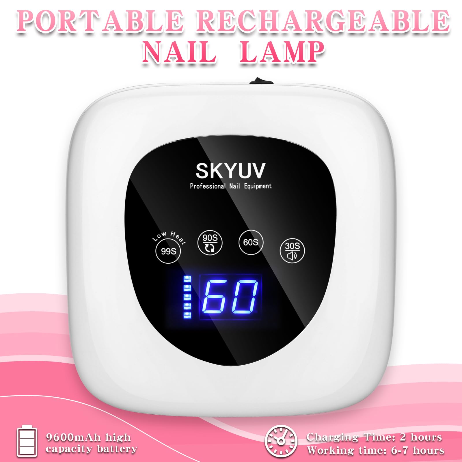 SkyUV temporizadores versátiles para geles con baja temperatura.