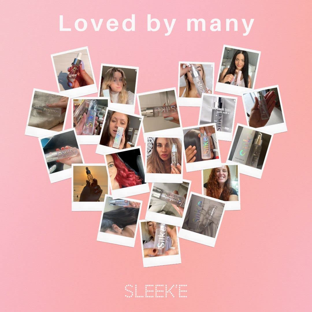 Sleeke Suero Silk-e, ideal para la rutina diaria de cuidado capilar.