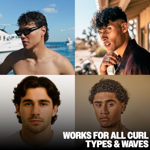 Slick Gorilla rizos-definidos-naturales: definición suave que permite movimiento natural.