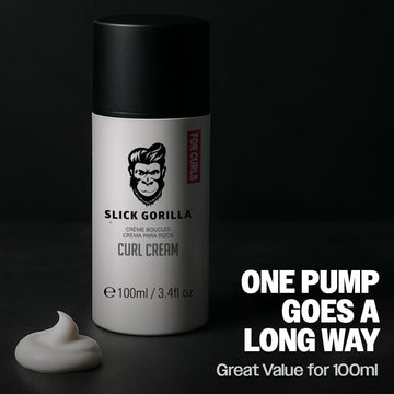 Slick Gorilla uso-diario: ideal para peinar antes del trabajo o ejercicio.