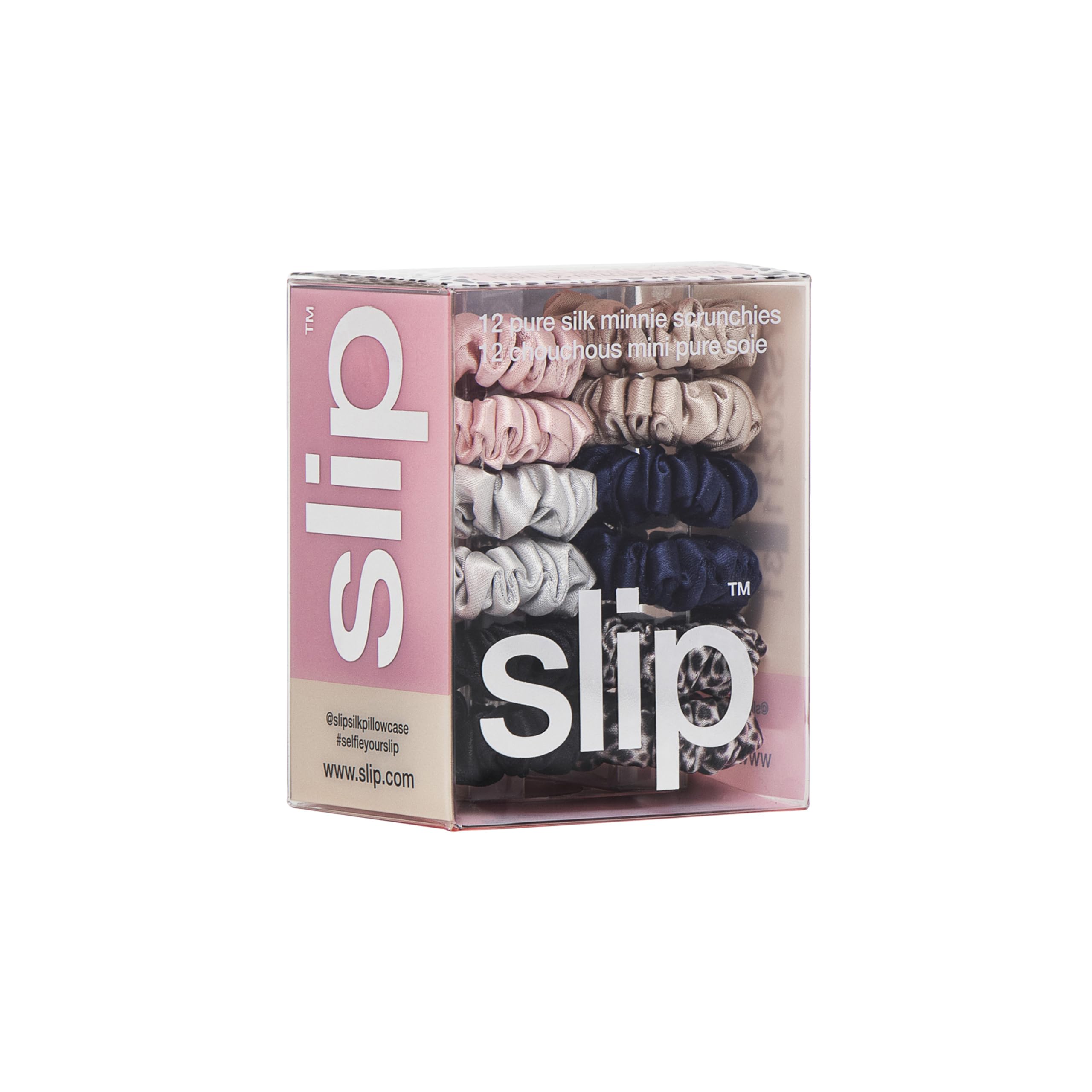 SLIP Minnie Scrunchies aptos para todo tipo de cabello y peinados.