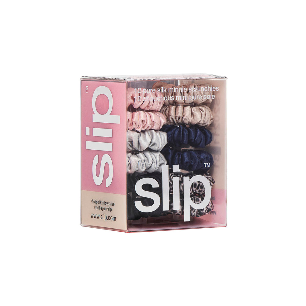 SLIP Minnie Scrunchies aptos para todo tipo de cabello y peinados.