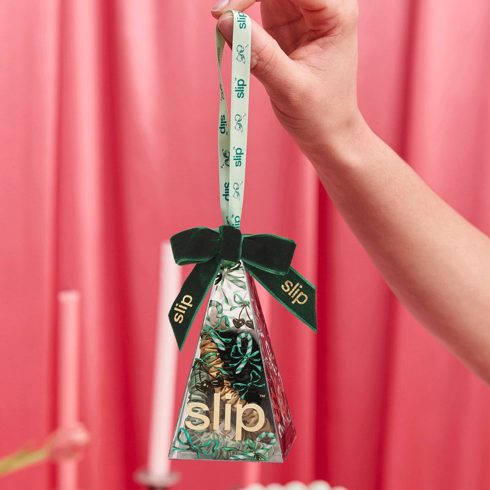 Empaque festivo Sweetie Pie con lazo de terciopelo para regalo SLIP.