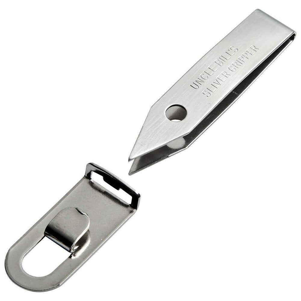 Pinza Sliver Gripper con clip de llavero para manejo preciso