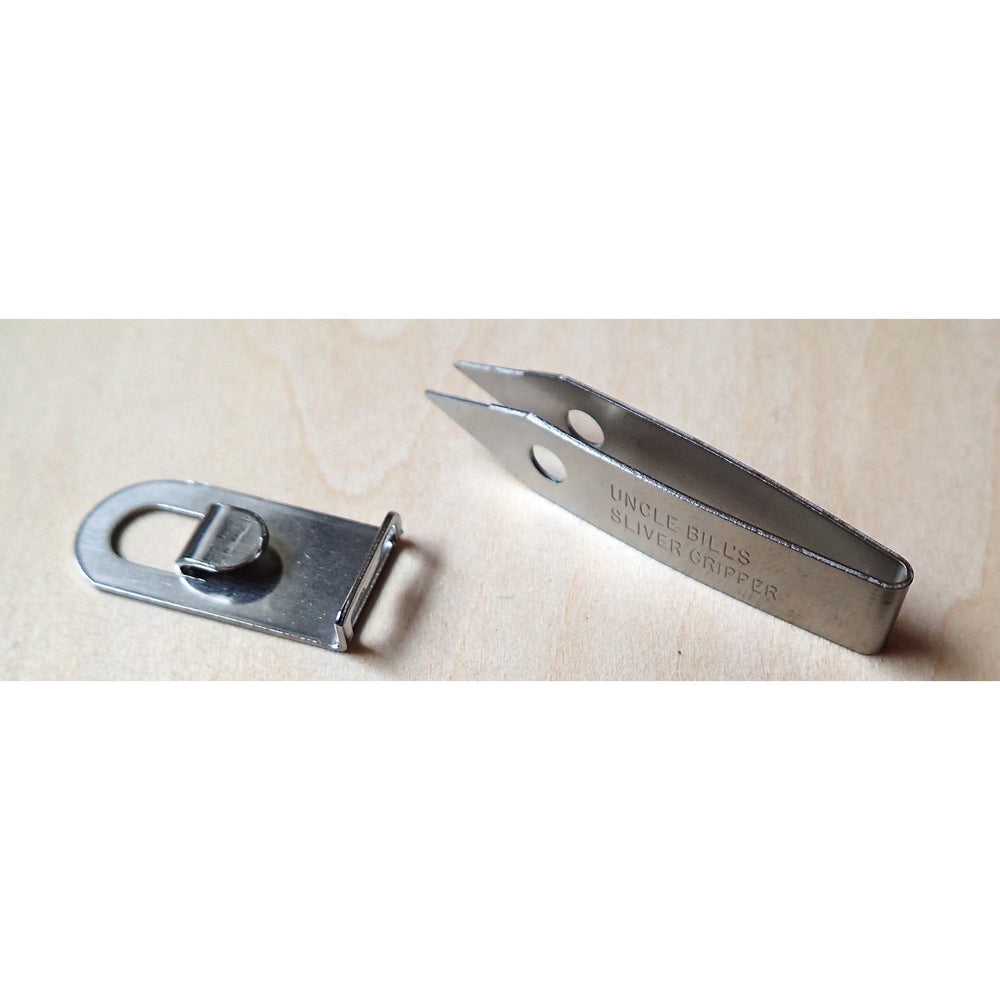 Sliver Gripper Uncle Bill's, llavero práctico para llevar siempre a mano las pinzas.