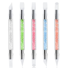 Sliverdew bolígrafo de escultura para uñas de doble punta, ideal para diseños tridimensionales.