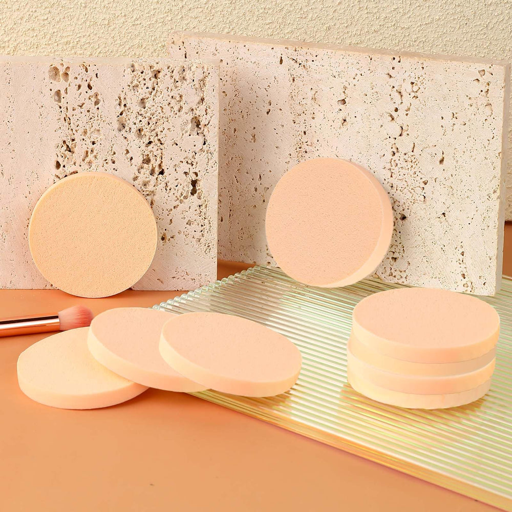 Esponjas Sliverdew para polvos y bases, aplicación suave y controlada.