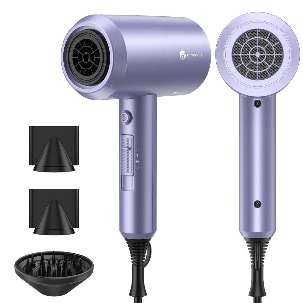 secador slopehill iónico 1800W, frontal, secado rápido con bajo ruido