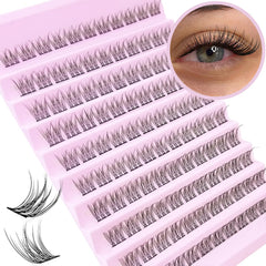 SLSXNL conjutos pestañas wispy 10mm, look natural y ligero para el día