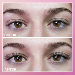 SLSXNL conjutos pestañas wispy 11mm, volumen suave para un acabado definido
