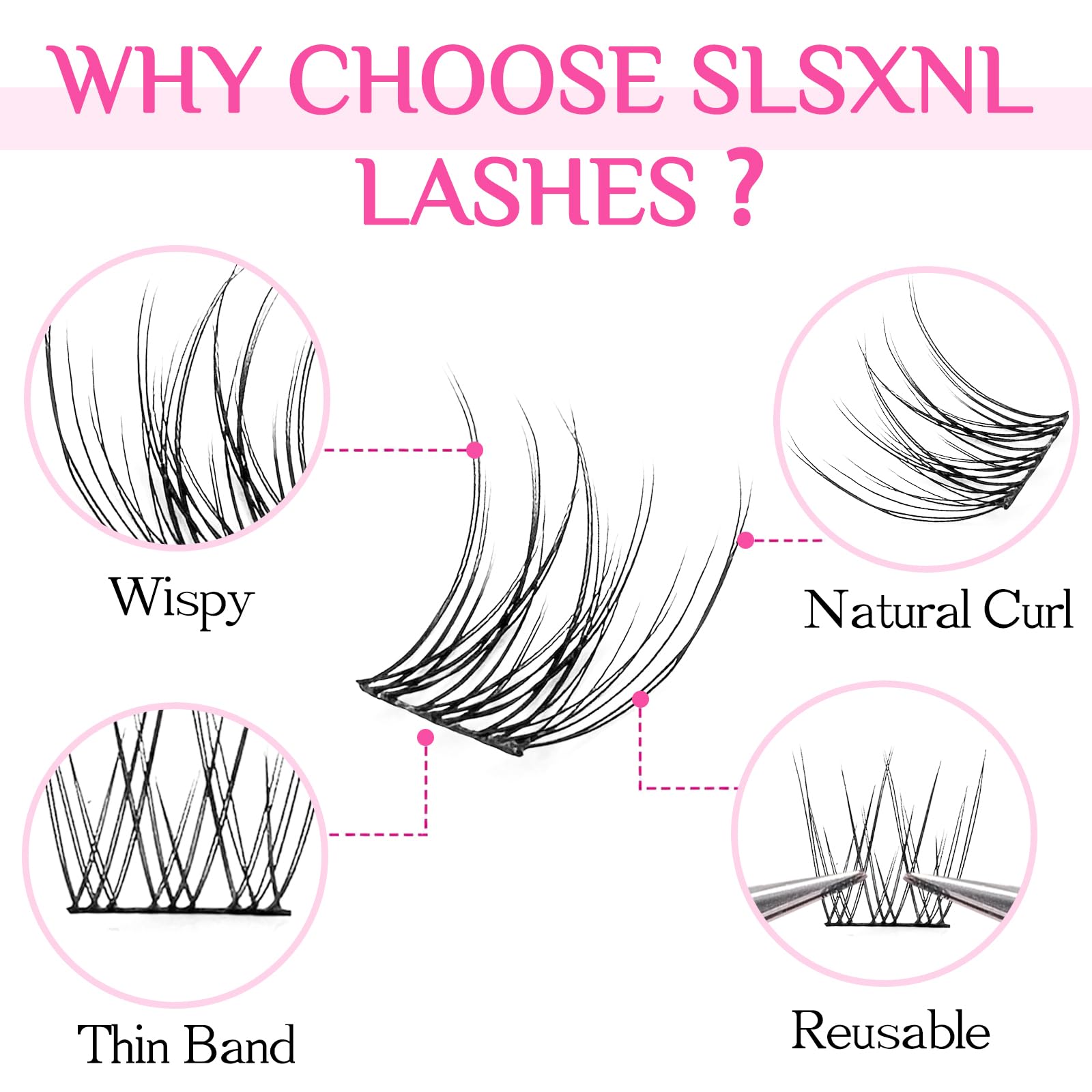 Efecto volumen wispy SLSXNL, mirada más completa sin peso