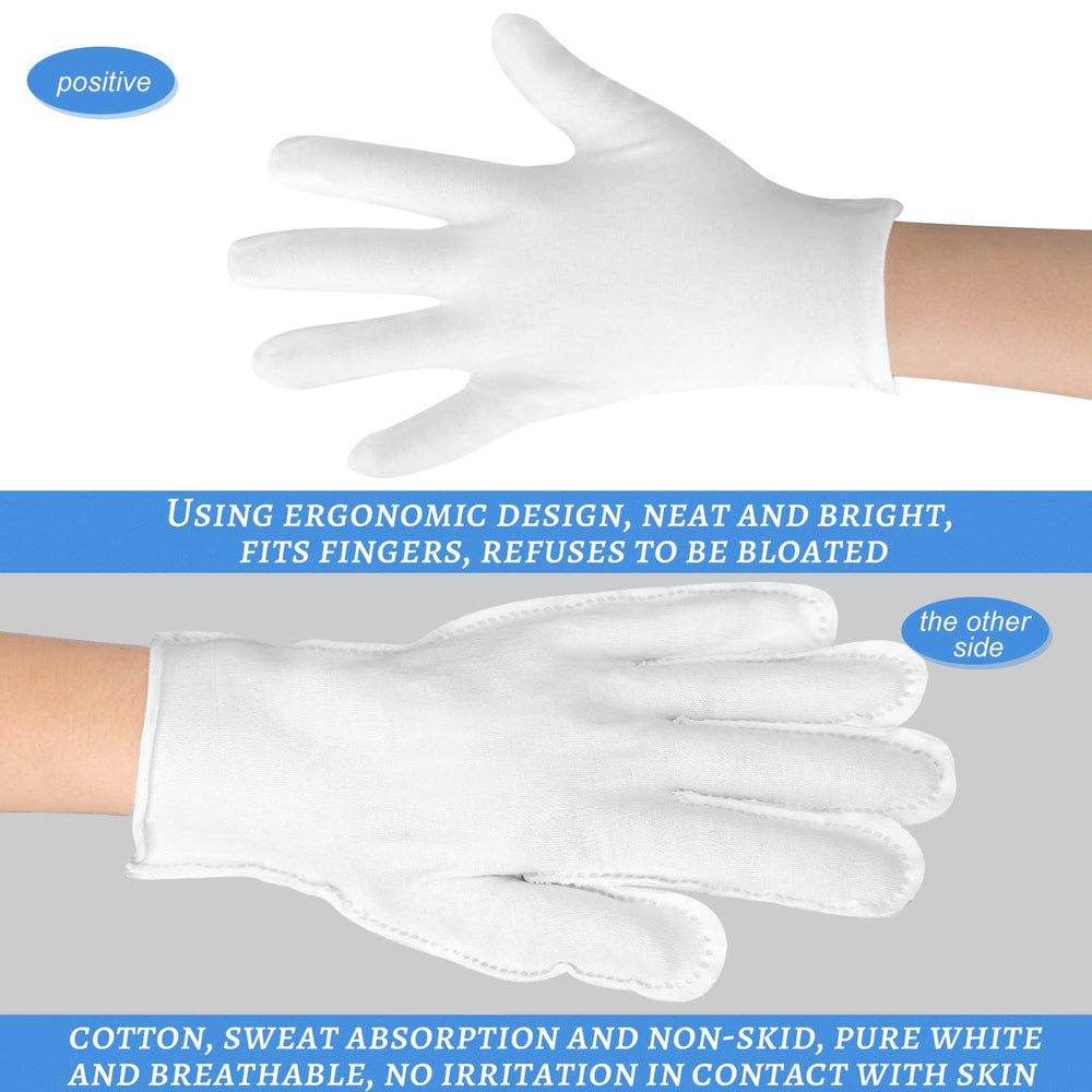 Guantes de algodón SLWJAXGT para artesanía y servicios, protección ligera.