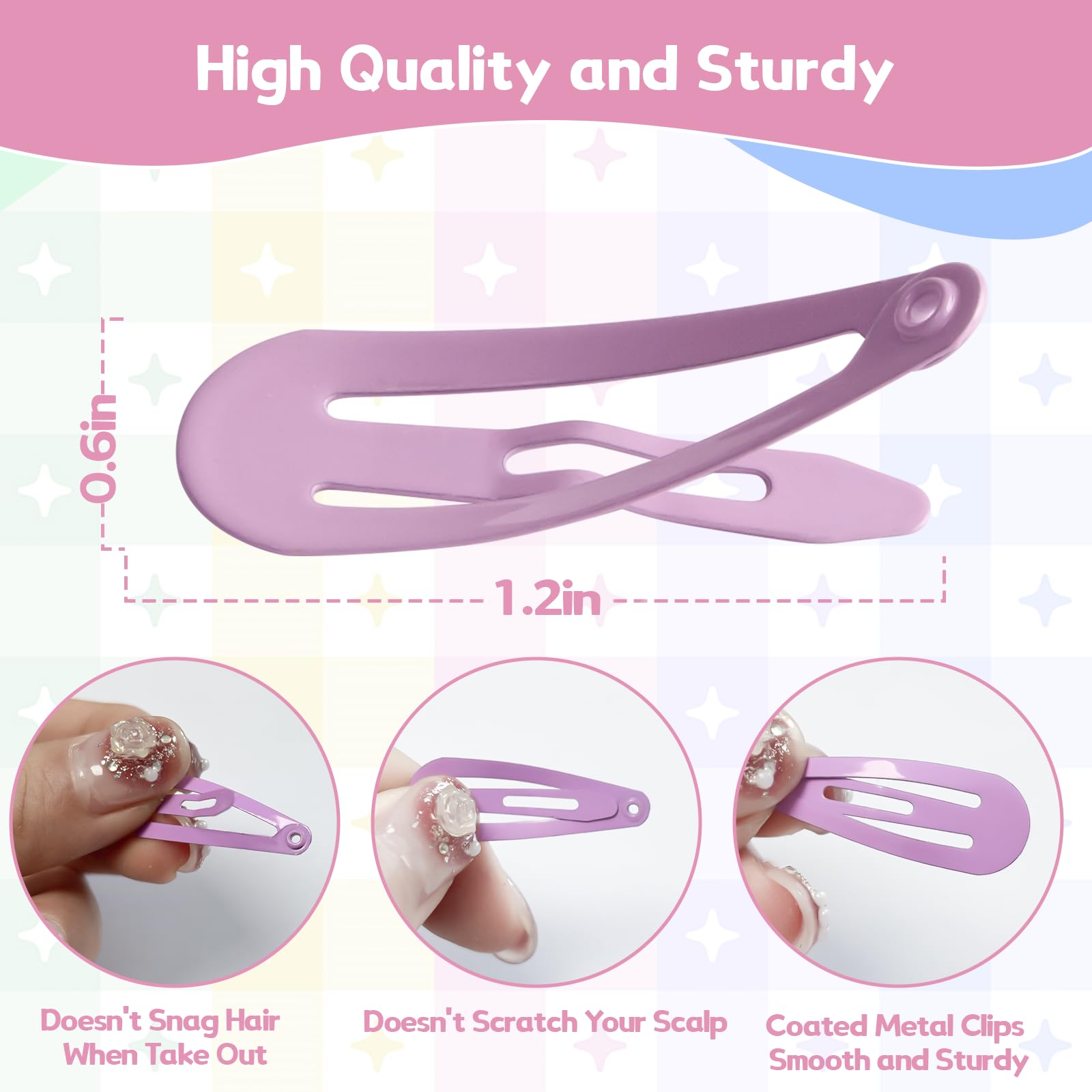 SLYFTE clips antideslizantes de 1.2 pulgadas evitan deslizamientos y molestia.