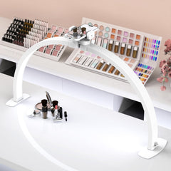 SLYFTE lámpara de media luna para uñas con iluminación amplia y sin sombras.