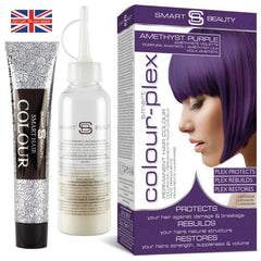 Smart Beauty Amethyst: tinte purpura en botella para color intenso y uniforme