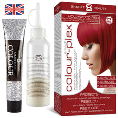 Smart Beauty Tinte Rojo Plex, botella para mezclar, color duradero