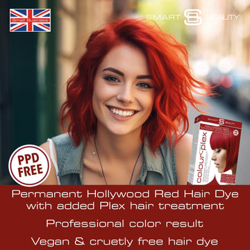 Smart Beauty Tinte Rojo Plex, crema de color suave para aplicación