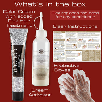 Smart Beauty Tinte Rojo Plex, etiqueta vegana y cruelty-free