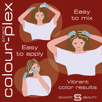 Smart Beauty Tinte Rojo Plex, tecnología anti-quiebre para cabello