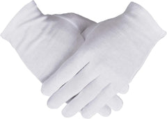 Guantes Smilco de algodón blancos para uso diario, tacto suave.