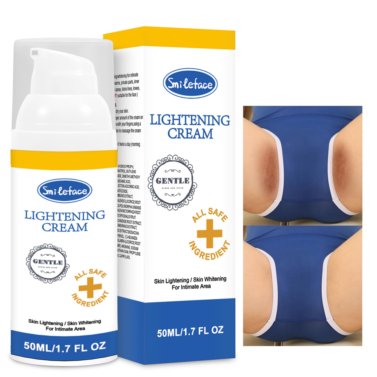SmileFace envase compacto, fácil de tomar y dosificar en casa.