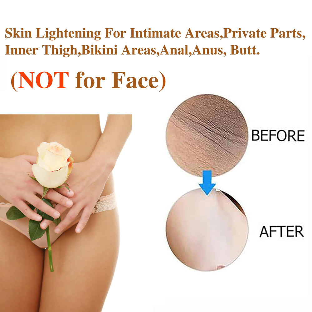 SmileFace crema blanqueadora para interiores de piernas, mejora tono y uniformidad.