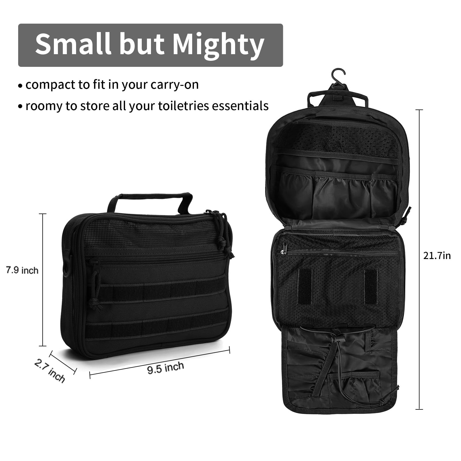 Bolsa SMONT diseño ergonómico para viaje y organización