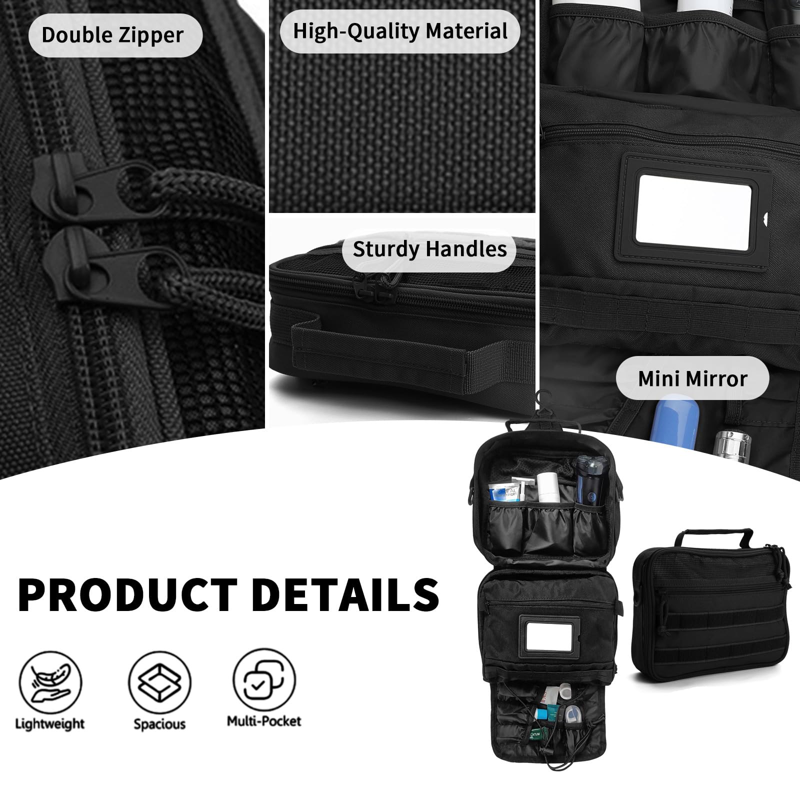 SMONT bolsa con enganche 360° para colgar