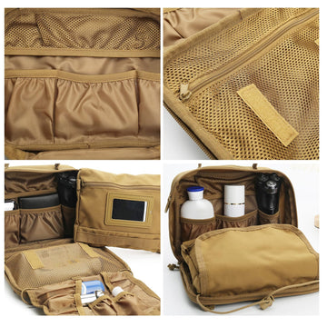 SMONT bolsillo MOLLE delantero para accesorios y botellas.