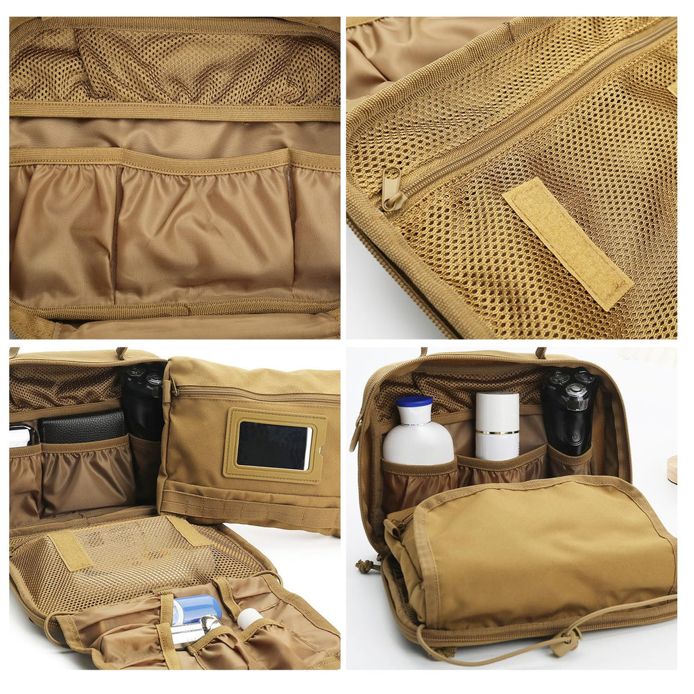SMONT bolsillo MOLLE delantero para accesorios y botellas.