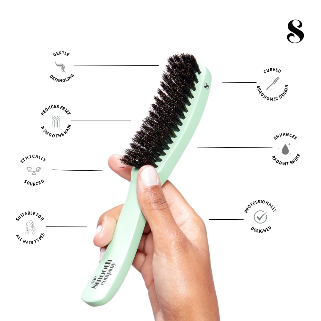 Smooth Stick Mane Master, design intemporel blanc et noir, look soigné et durable.
