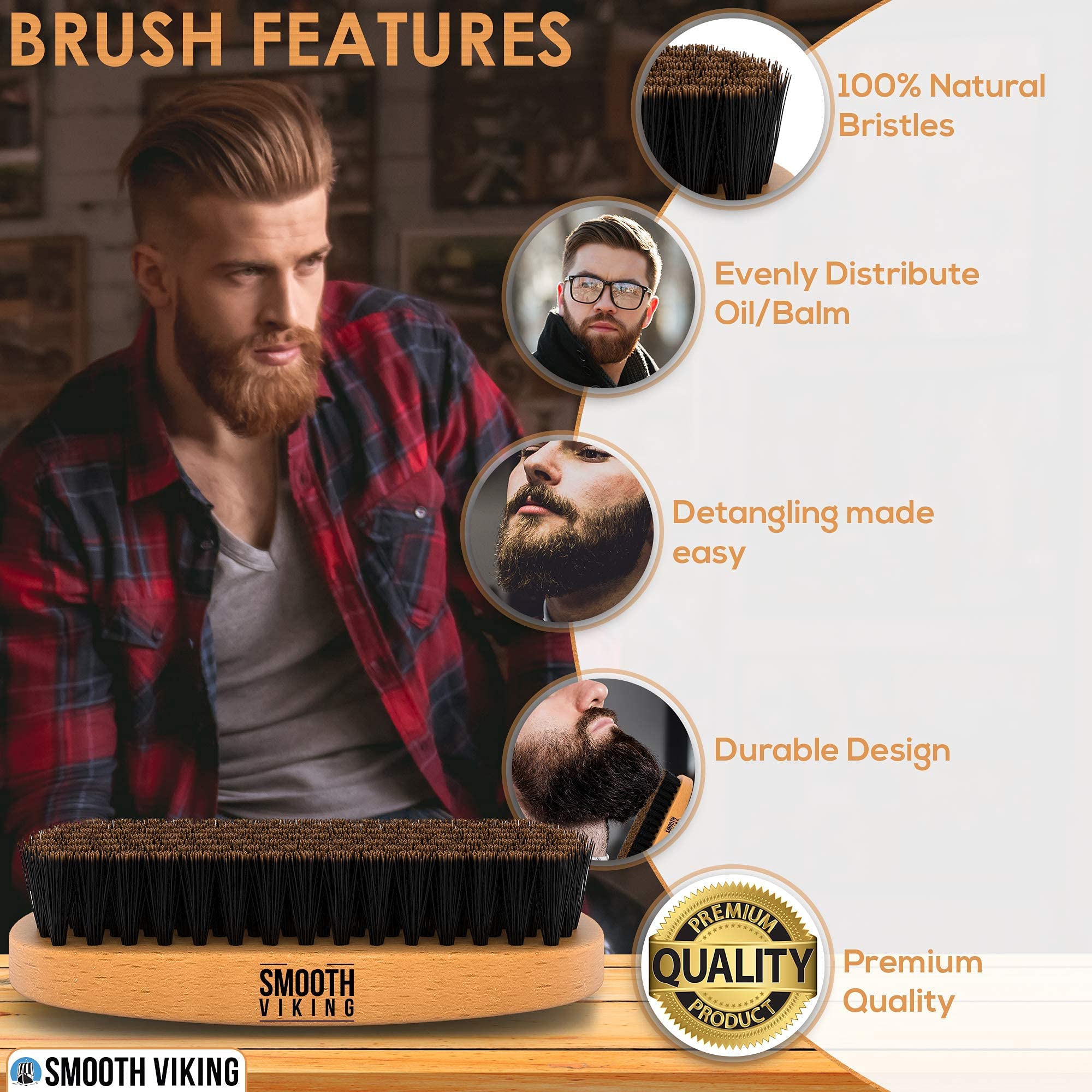 SMOOTH VIKING BEARD CARE: conjunto-cuidados-barba-hombres para un look pulido y profesional.