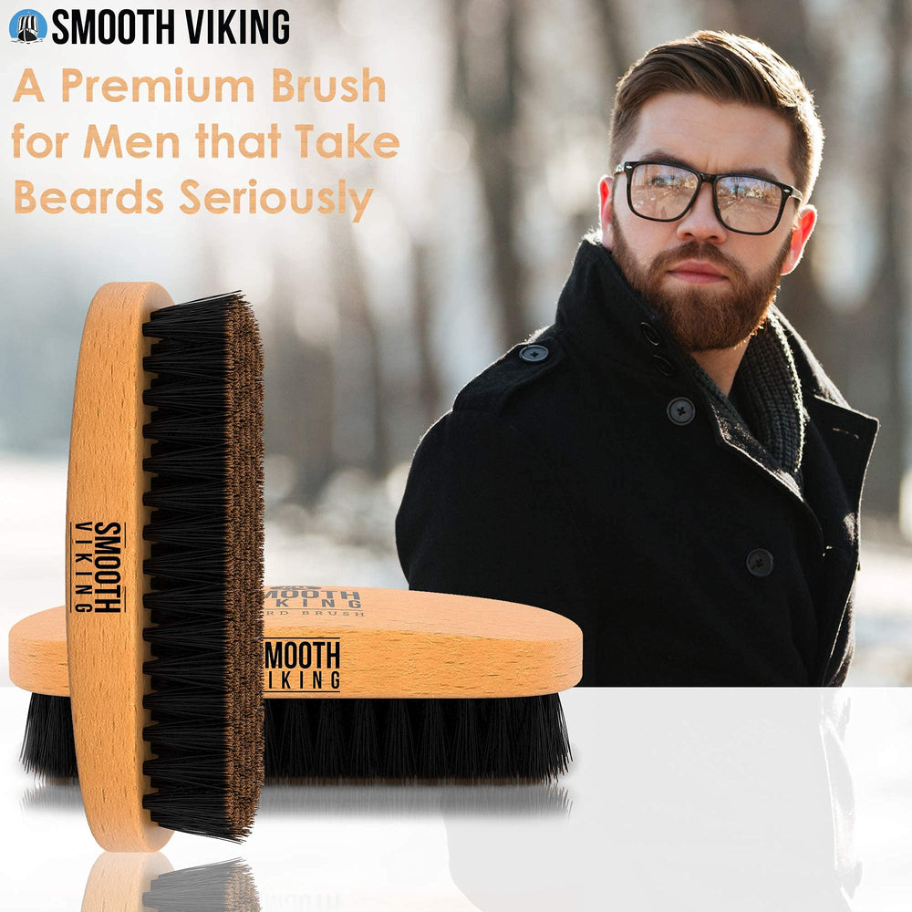 SMOOTH VIKING BEARD CARE: peine-bigote-estilo para definir un bigote con precisión.